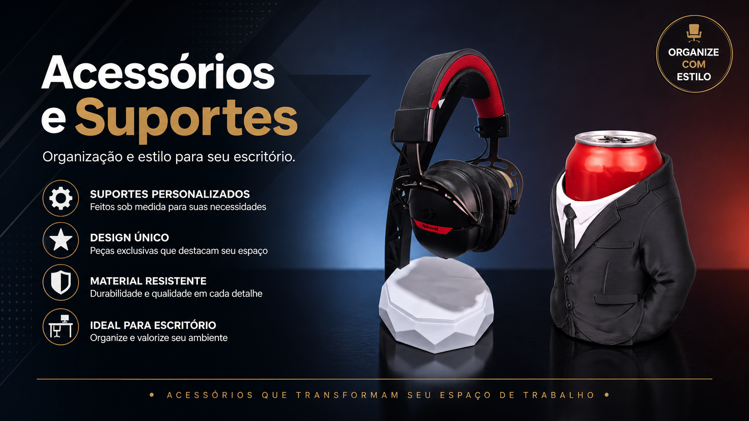 Acessórios e Suportes